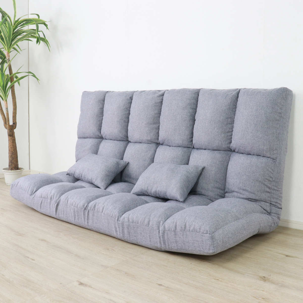 ソファ 2人掛け ソファベッド リクライニング ロータイプ （ 二人掛け