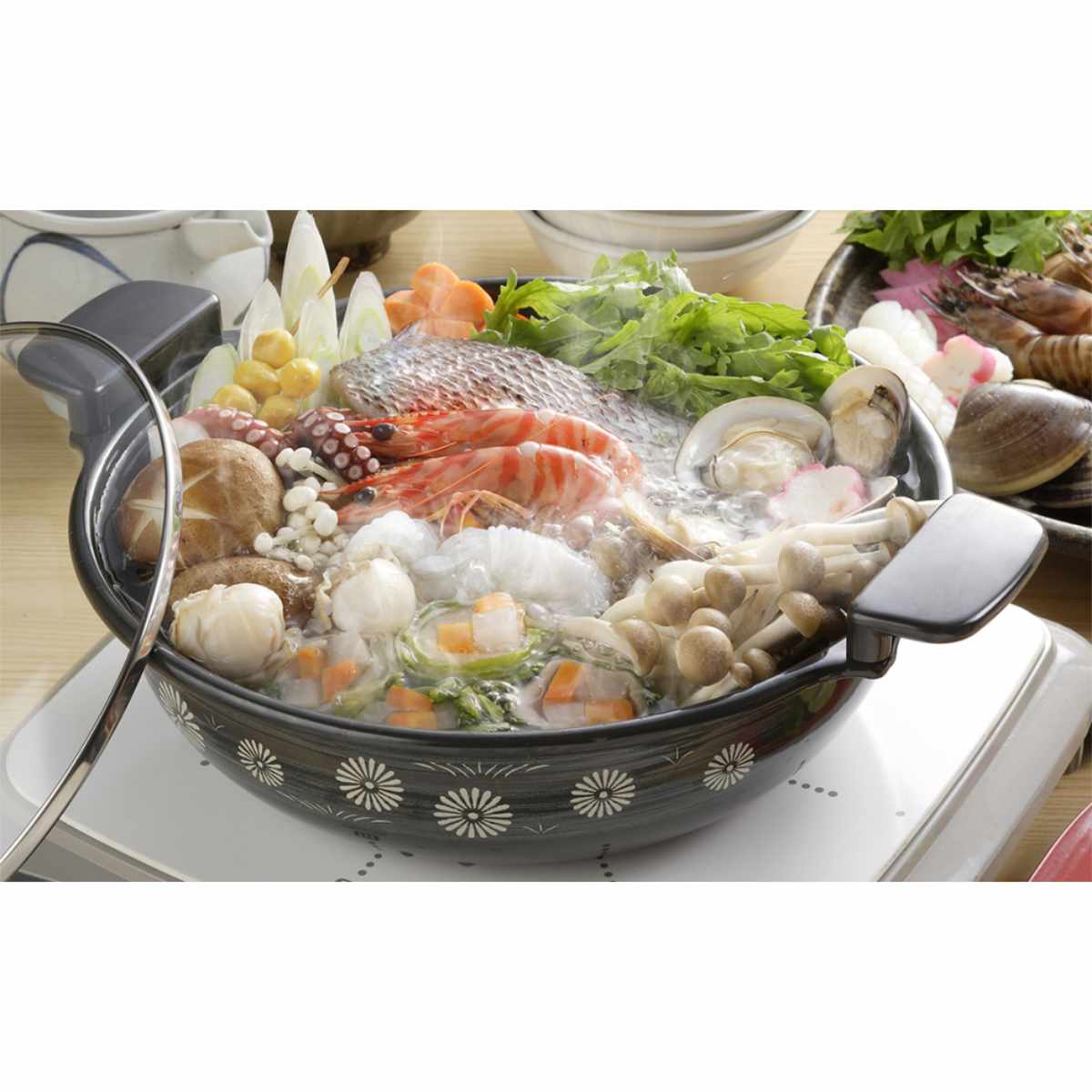 季節鍋 24cm IH対応 ホーロー味わい鍋 安土 （ IH ガス火 対応