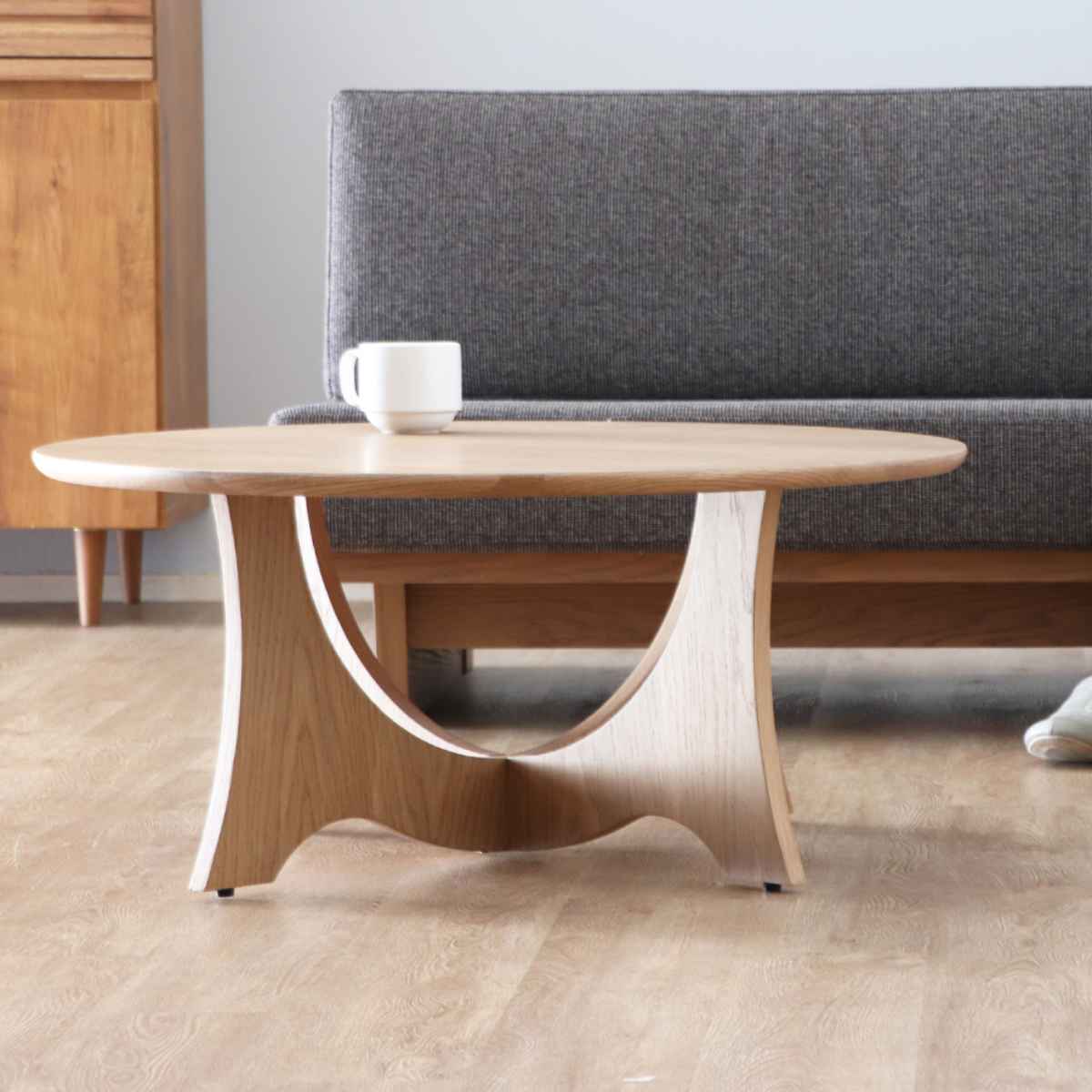 ローテーブル 丸型 高さ36cm センターテーブル メディチ – ハウジー