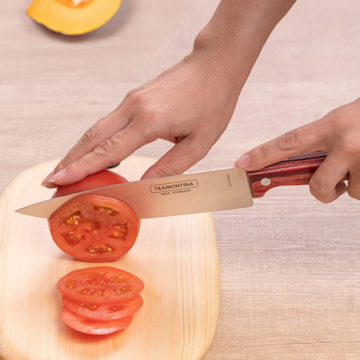 牛刀 20.3cm ポリウッド 食洗機対応 トラモンティーナ シェフズナイフ