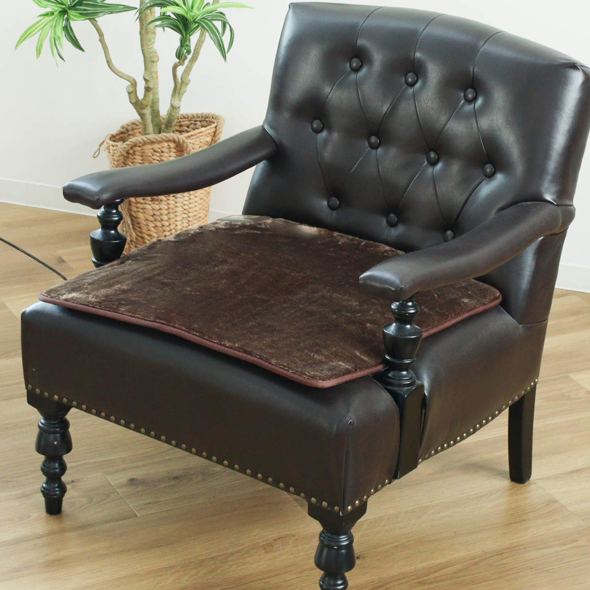 ホットカーペット ホットクッション 58×58cm （ 座布団 クッション