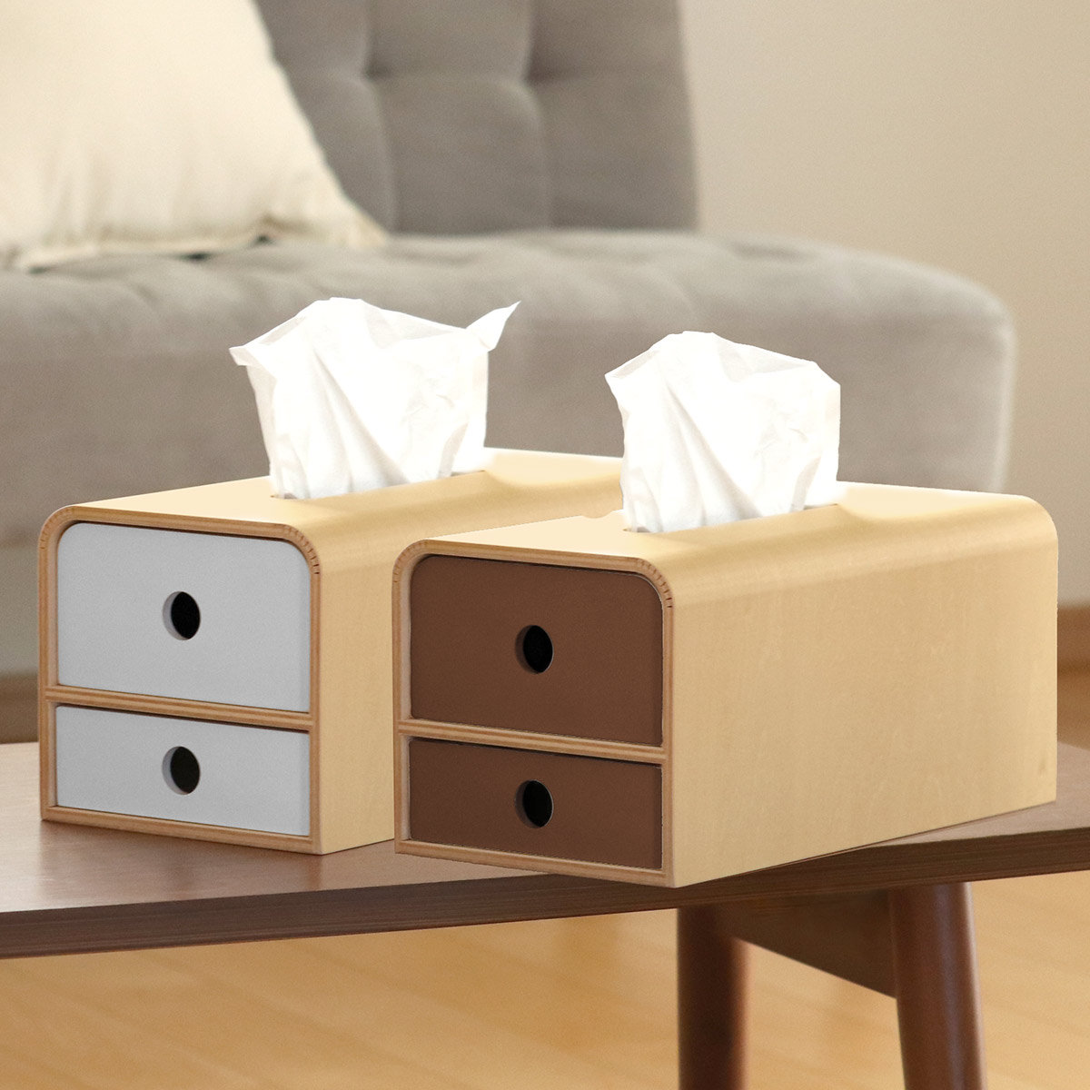 ティッシュケース 木製 ヤマト工芸 yamato STOCK tissue マスク・小物