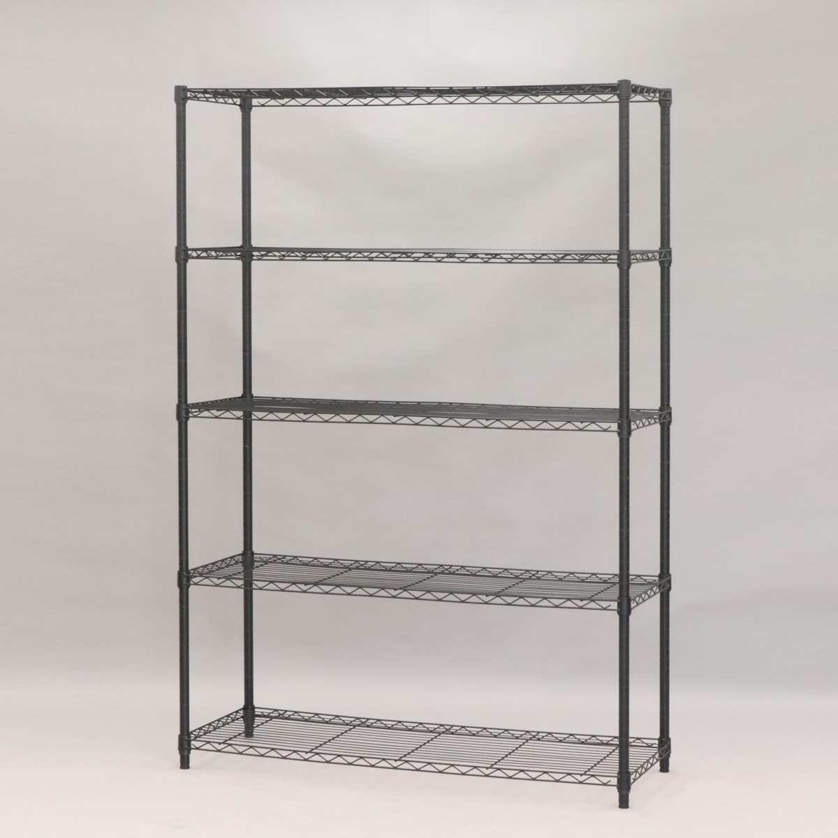 スチールラック 5段 ヴィンテージ調 NERO 幅120cm （ ラック 収納棚