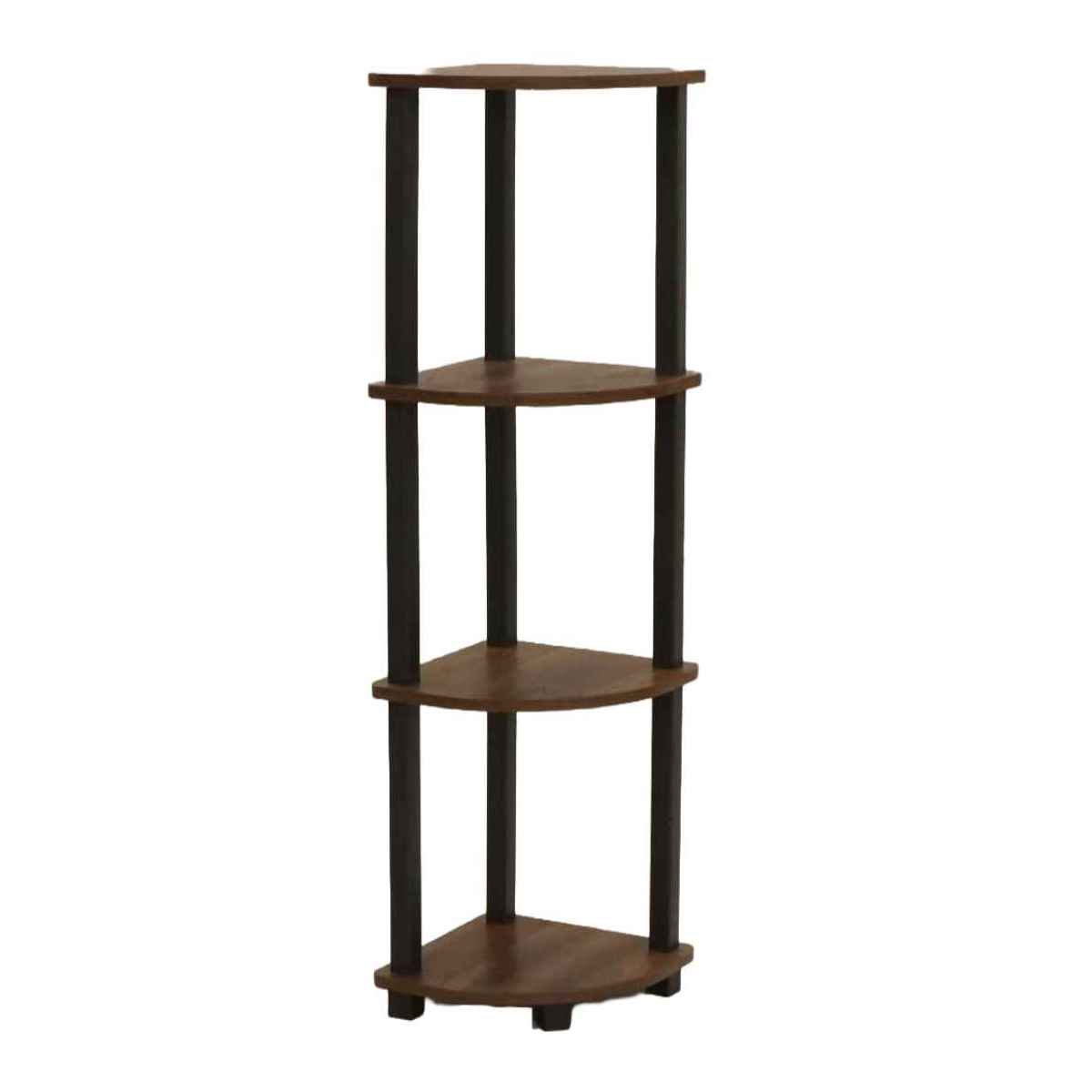 コーナーラック 4段 オープンタイプ 簡単組立て 奥行き約30cm （ 収納