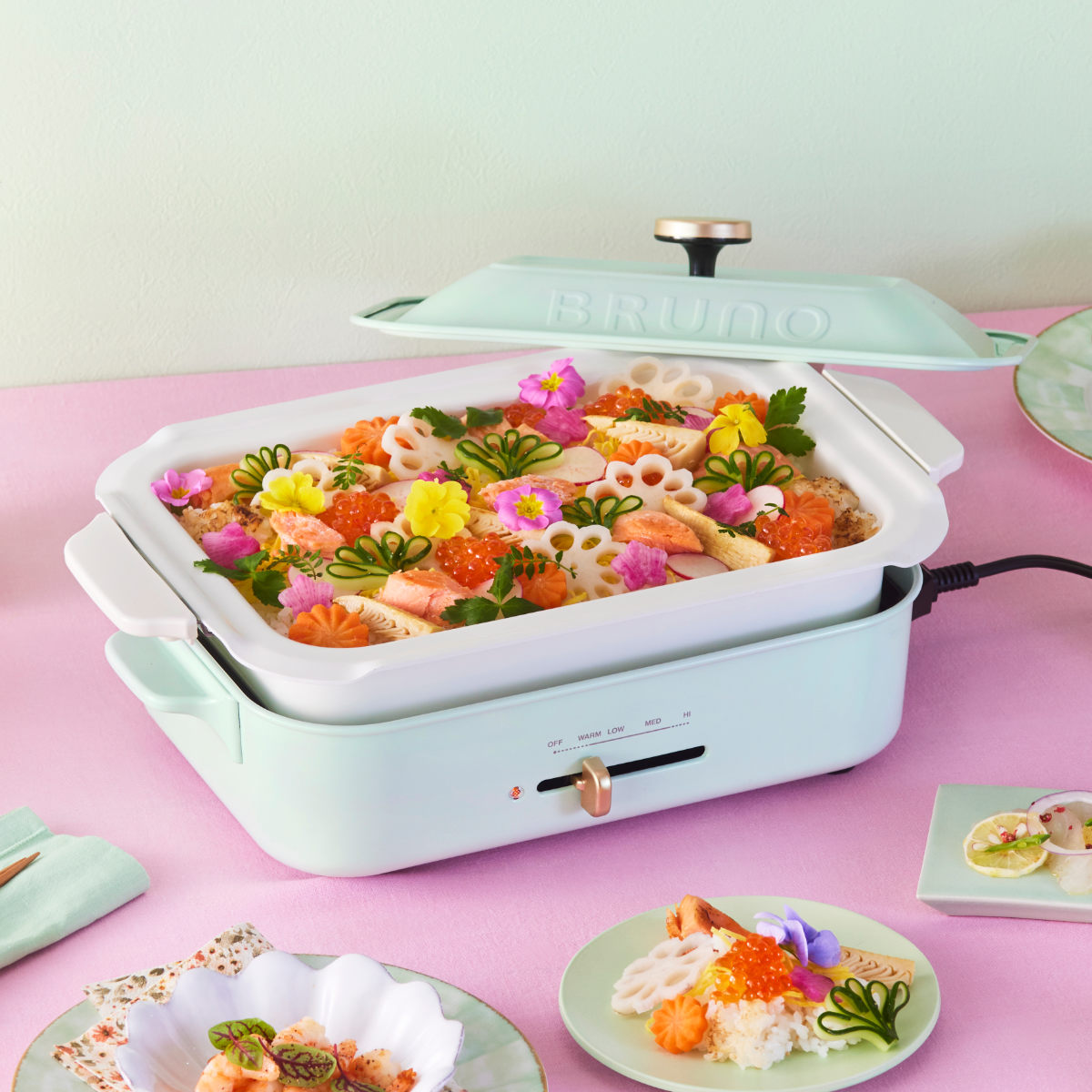 dショッピング |BRUNO コンパクトホットプレート 限定カラー たこ焼き