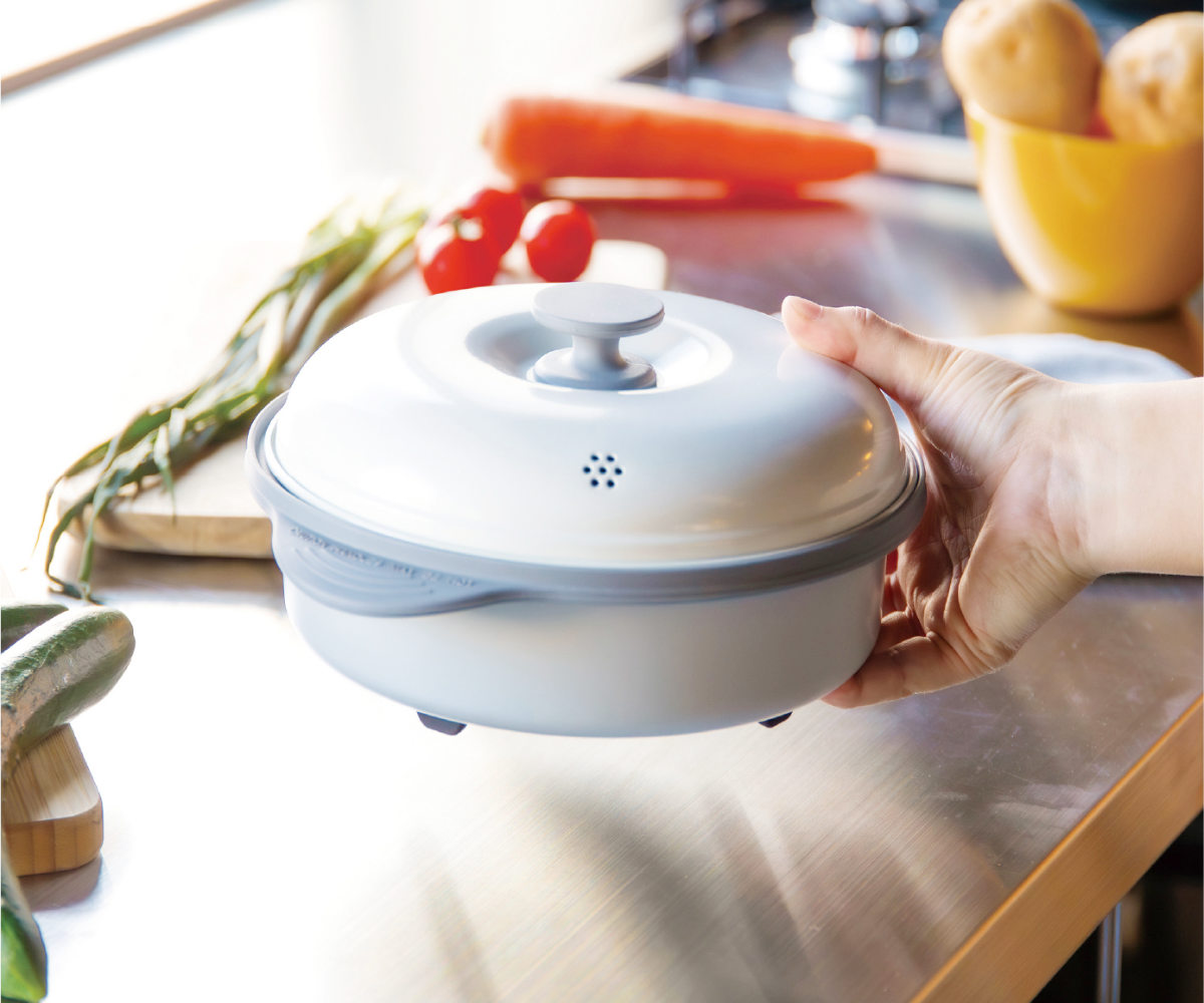 レンジパン 深型 copan レンジグリル 蒸し皿付き 食洗機対応 電子