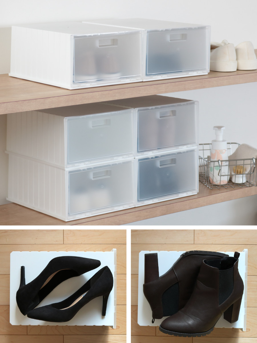 dショッピング |靴箱 シューズボックス i-Zucc 2個セット （ 靴 収納