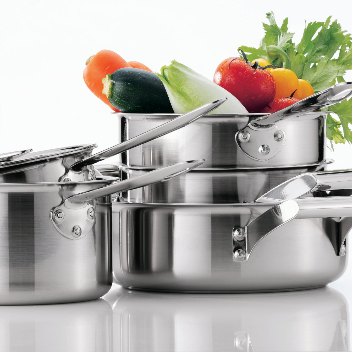 両手鍋 24cm 深型 IH対応 エレックマスター プロ ステンレス製 日本製