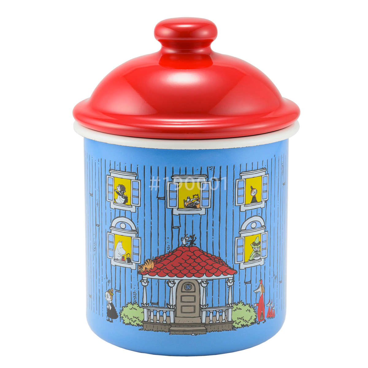 dショッピング |保存容器 ホーロー ムーミンハウス キャニスター 0.5L