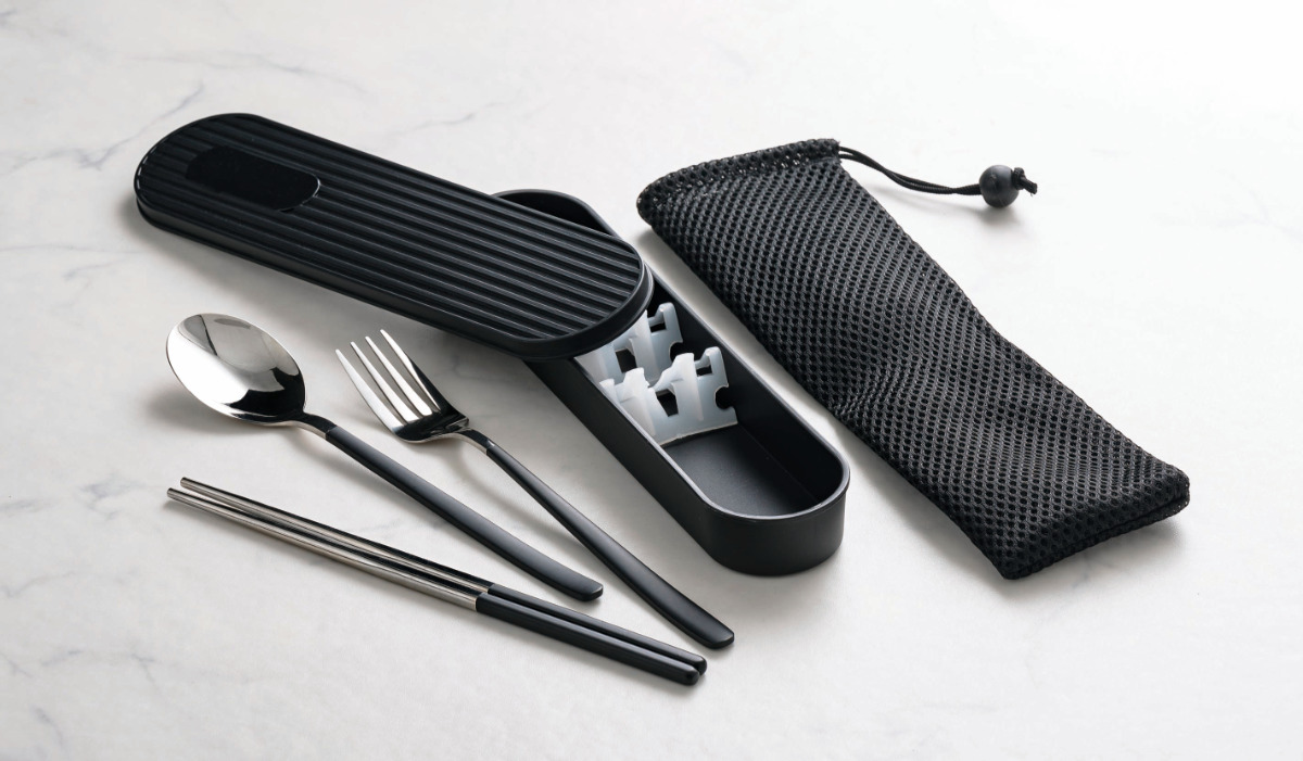 アウトドア カトラリー ケースセット （ 箸 スプーン フォーク お箸