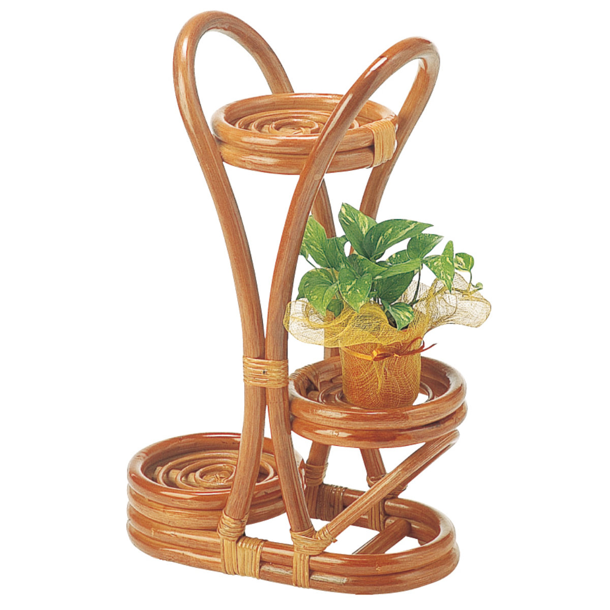 dショッピング |籐 フラワーラック ラタン製 幅40cm （ フラワー台