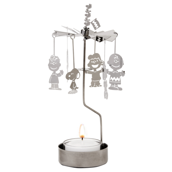 dショッピング |キャンドルホルダー スヌーピー メリーゴーランド