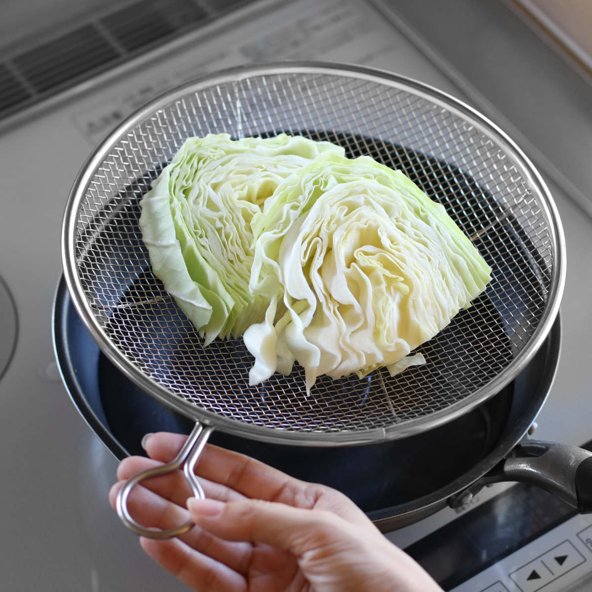 盆ザル 21cm リング付き 食洗機対応 ステンレス製 日本製 平ザル