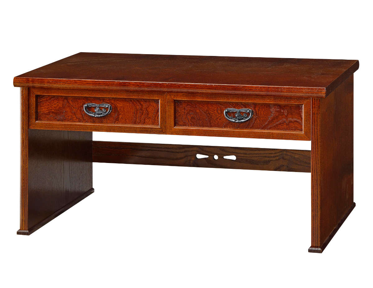 dショッピング |文机 引出し付 けやき調 秋草 幅75cm （ 机 つくえ 畳