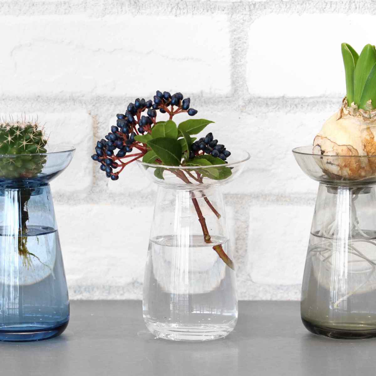 KINTO キントー アクアカルチャーベース 80mm （ 花器 AQUA CULTURE