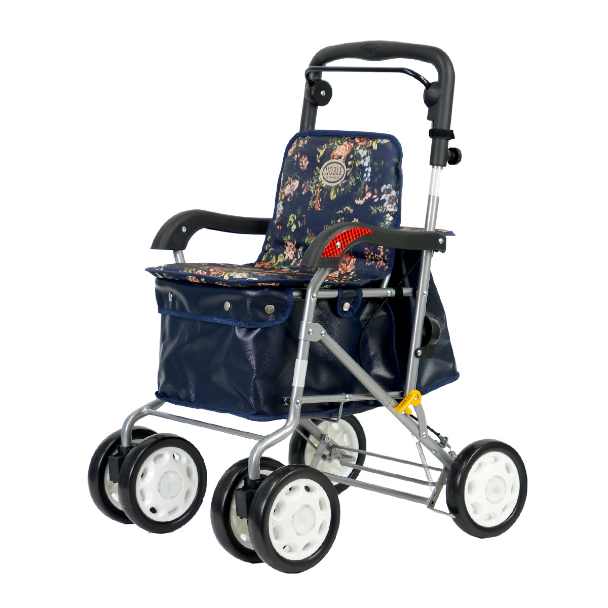 dショッピング |シルバーカー ノーブル 軽量 コンパクト 座れる