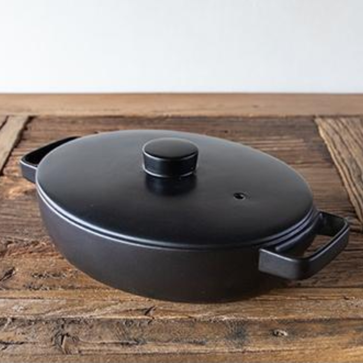 土鍋 2L 直火専用 TOTE トート クレイポット オーバル M （ 直火 ガス