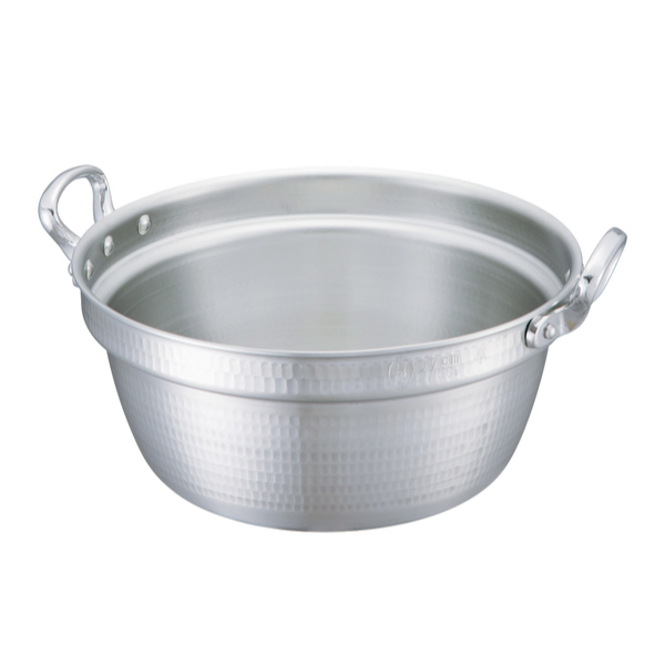 料理鍋 54cm 44L 厚板 極厚 厚板打出料理鍋 業務用 中尾アルミ （ ガス