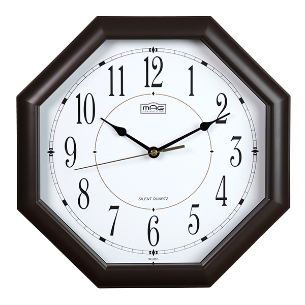 掛け時計 八角形 オクターゴ アナログ 時計 掛時計 八角 （ おしゃれ