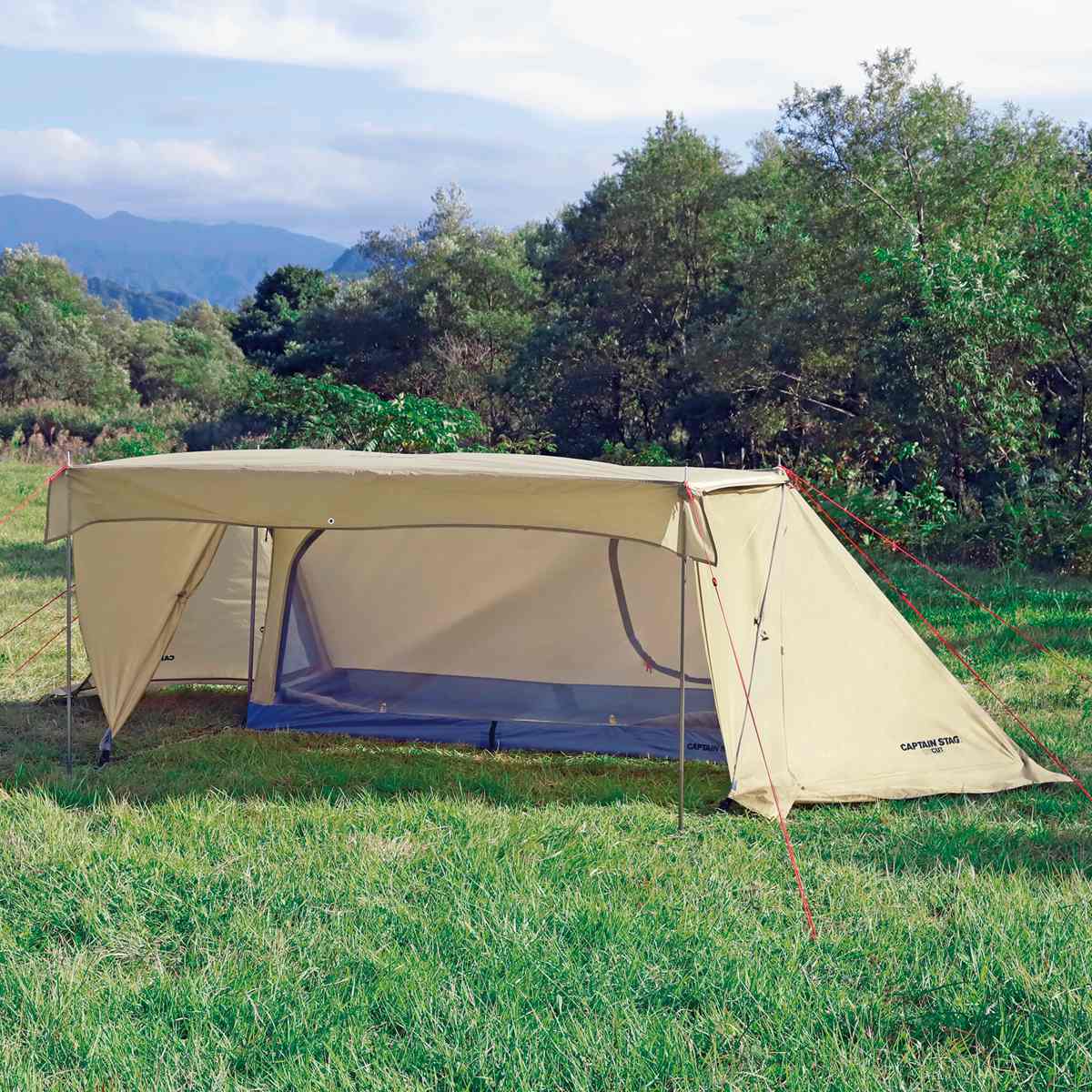 キャンプテント 1人用 キャンプベースソロUV トレッカー キャプテン