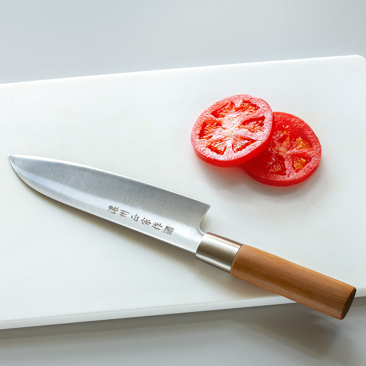 三徳包丁 17cm ステンレス和包丁 クロム 濃州正宗作 日本製 （ 包丁