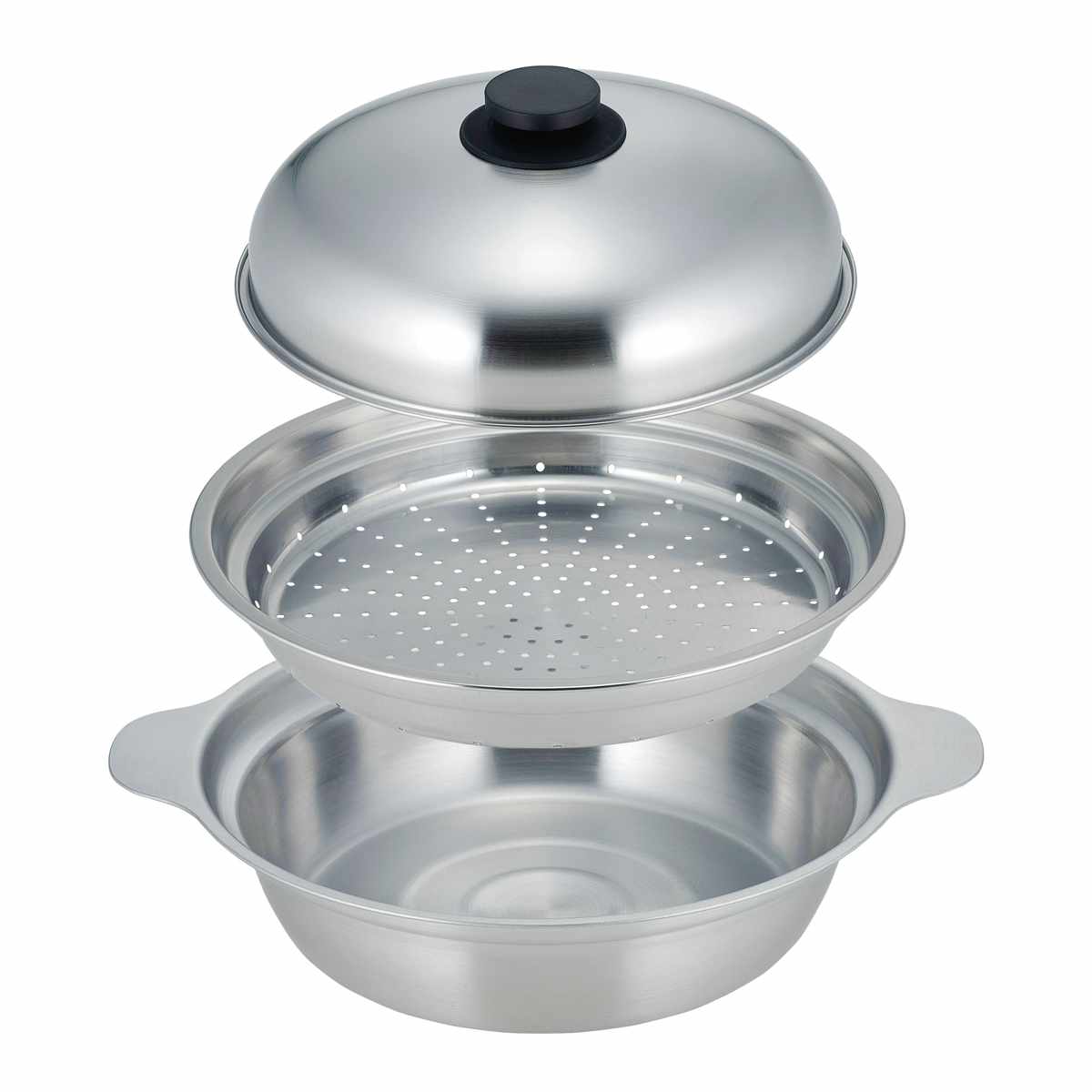 卓上鍋 24cm IH対応 ステンレス製 日本製 （ ガス火対応 オール熱源