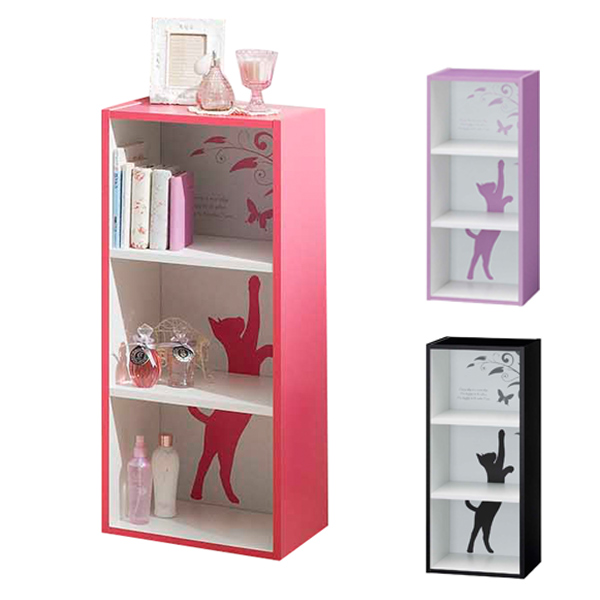 カラーボックス ラック 3段 シャローゼ 幅39cm （ 収納ボックス カラボ