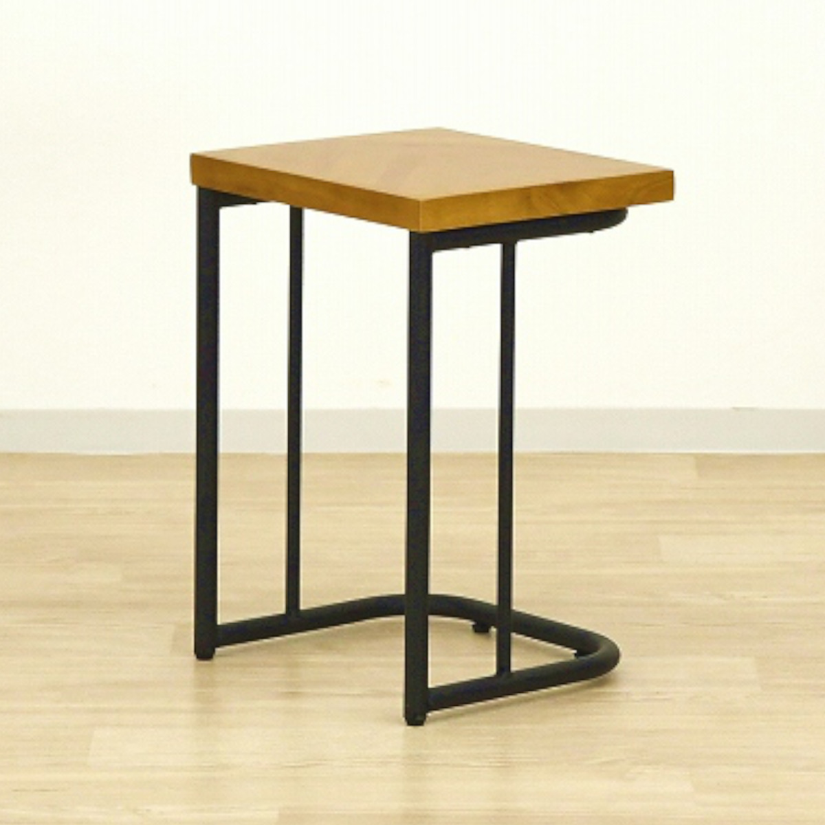 サイドテーブル 幅40cm ヘリンボーン柄 （ ナイトテーブル ミニ