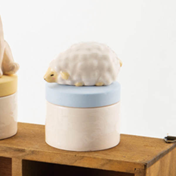 アロマストーン ひつじ 動物 陶器 （ アロマポット アロマ 石