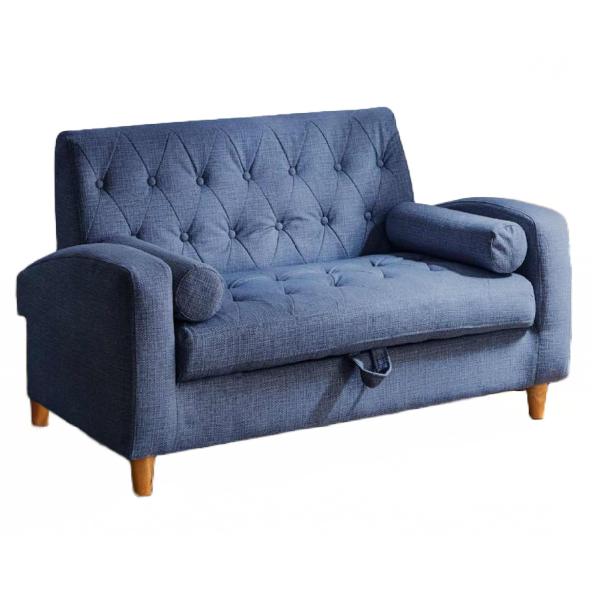 dショッピング |ソファ 二人掛け 幅123cm 収納付き ファブリック