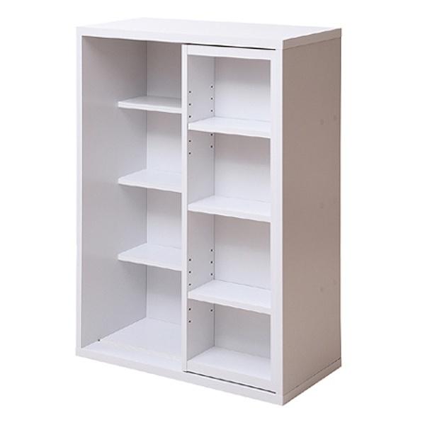 dショッピング |本棚 幅60cm 4段 スライド書棚 ボックスラックシリーズ