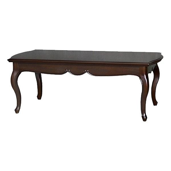 ローテーブル センターテーブル クラシック調 猫脚 フルール 幅110cm