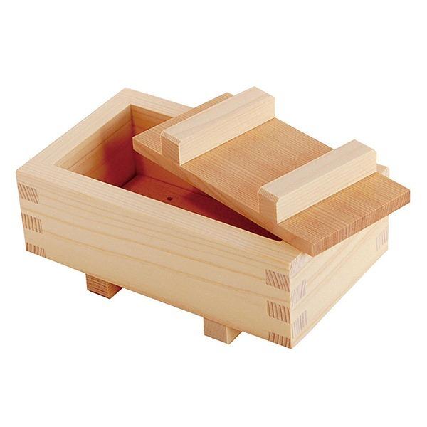 寿司 型 押寿司器 (中) ひのき 日本製 （ 押し寿司 寿司器 寿司型 中