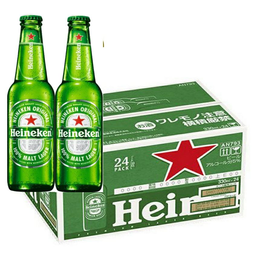 ハイネケン ロングネック 330ml瓶 24本入/ケース | お酒の総合専門店