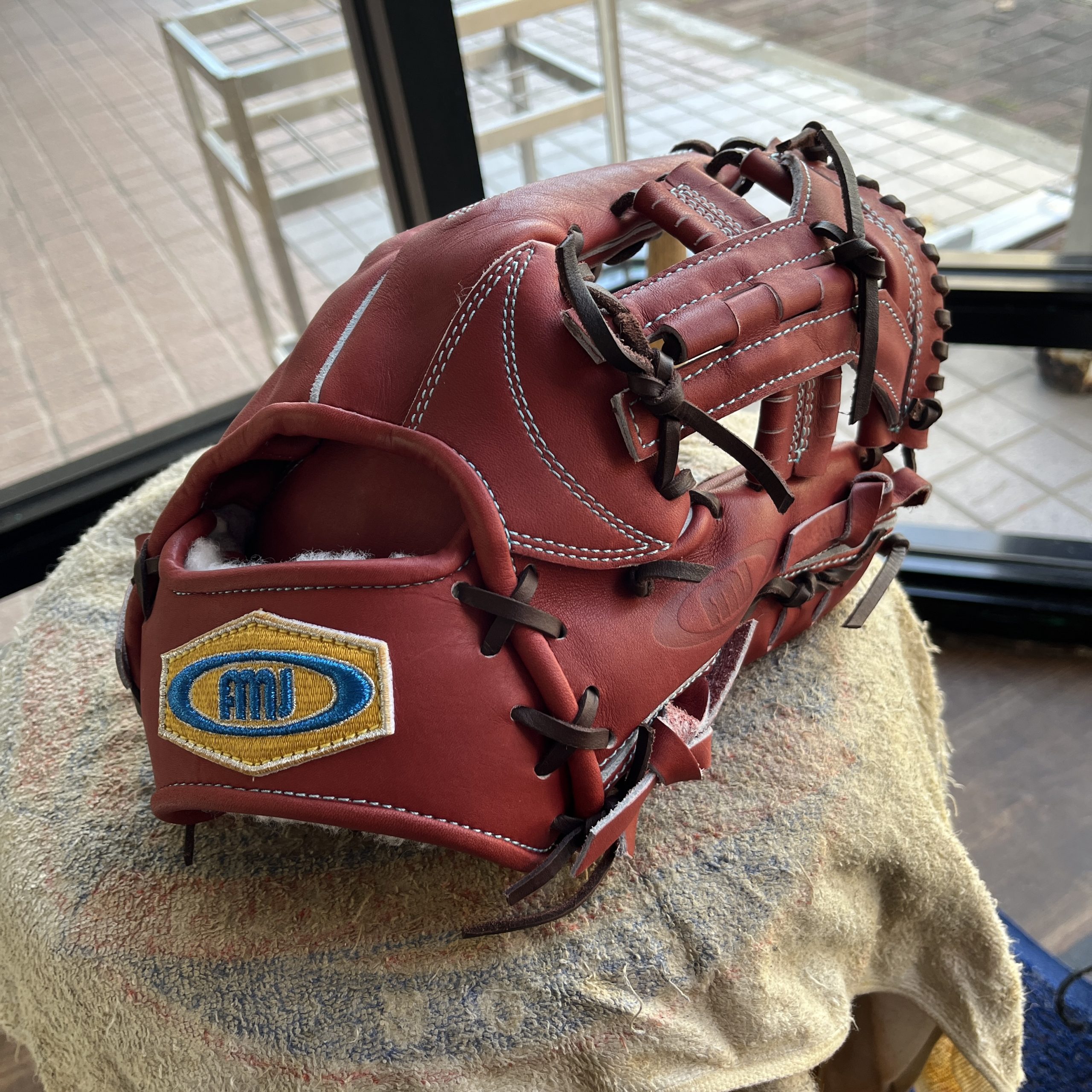 アクティブームグラブ型付け後レビュー - ナカムラスポーツ