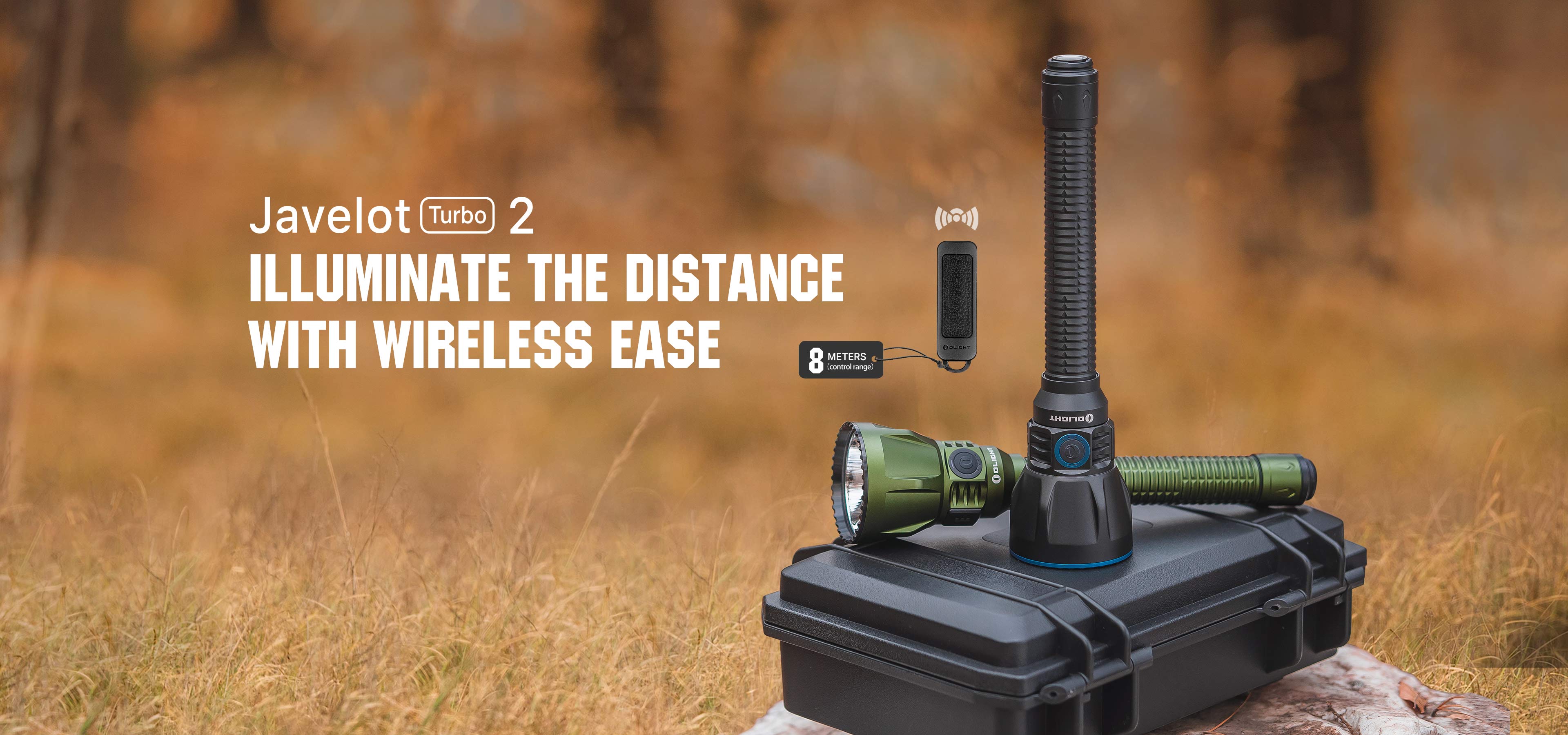 Olight Javelot Turbo 2 1800 Lumen Long Throw Rechargeable