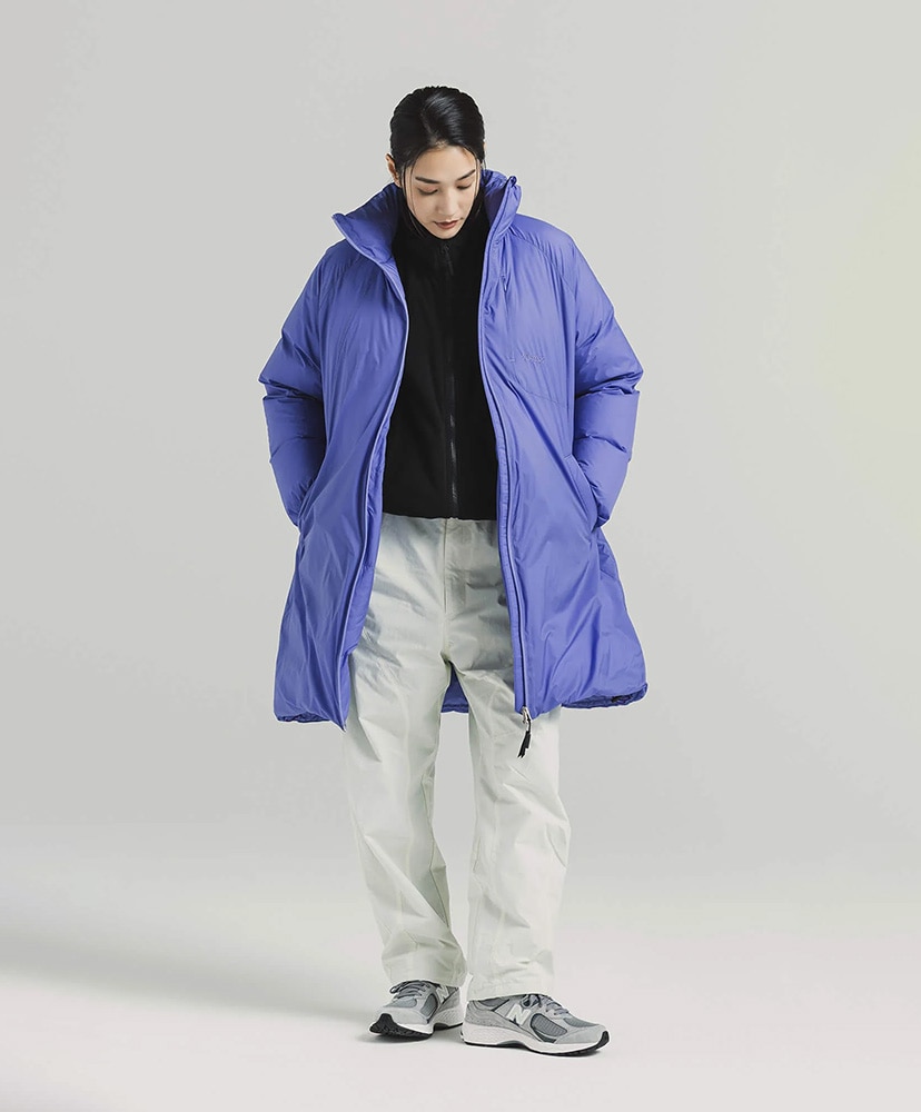 750FP Vertical Long Down Jacket(S(WOMEN) Black/ブラック): Marmot