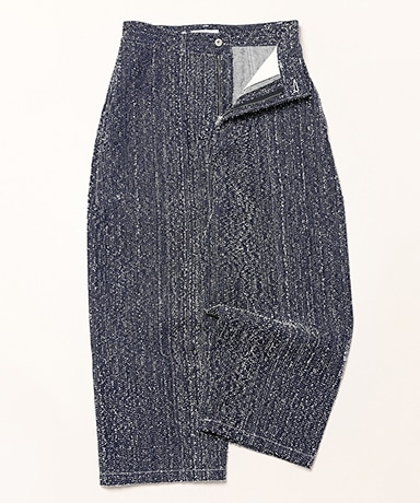 Welt Trouser - Raw Denim Snow Nep(M(MEN) Indigo Needle Punch