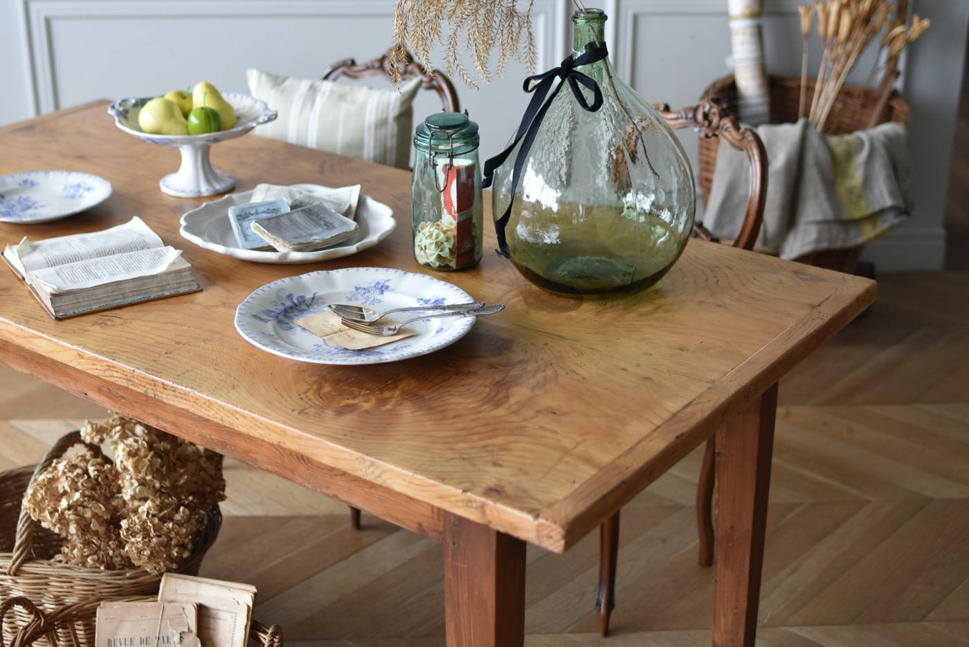 アンティークテーブル.73 フランス アンティーク ダイニングテーブル