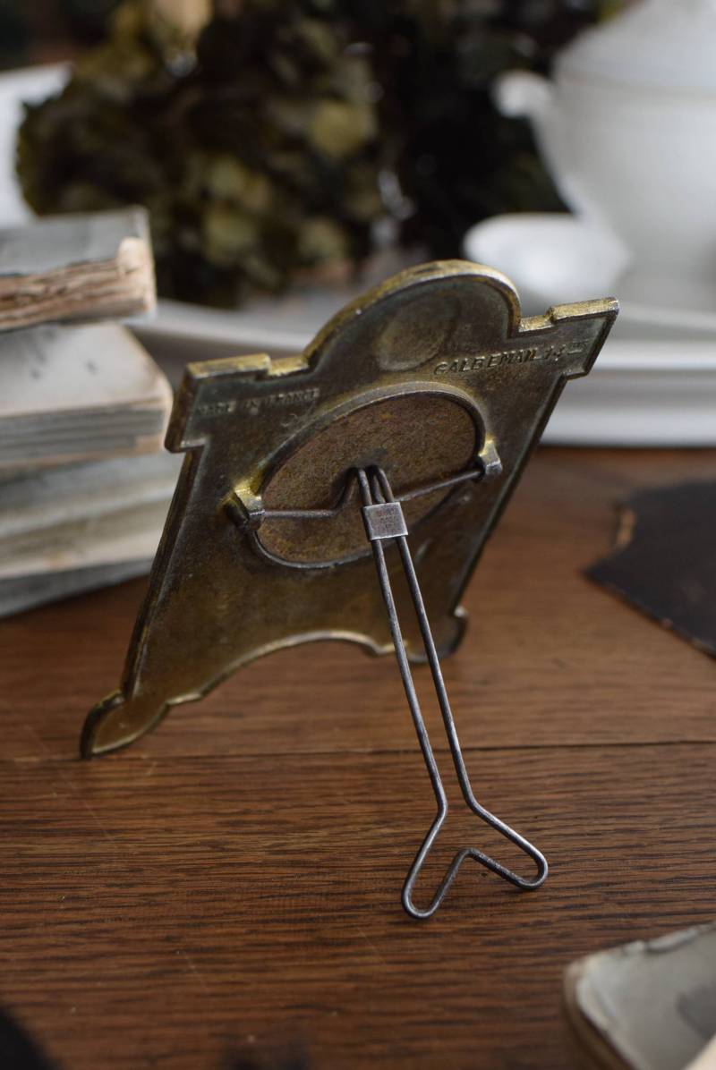 フォトフレーム.天使 フランス アンティーク 写真立て