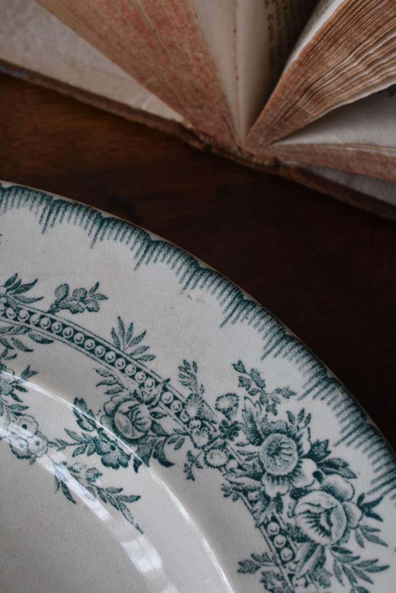 フランスアンティーク食器 ONNAING 深皿.1 テーブルウェア