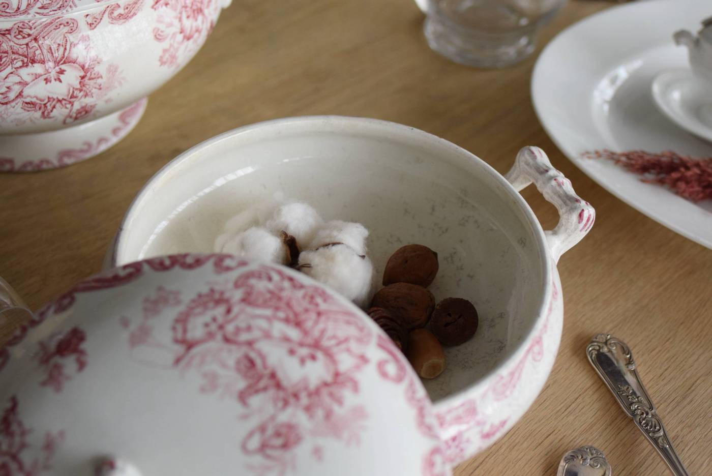 フランスアンティーク食器 レギュミエール.PAVOTS テーブルウェア