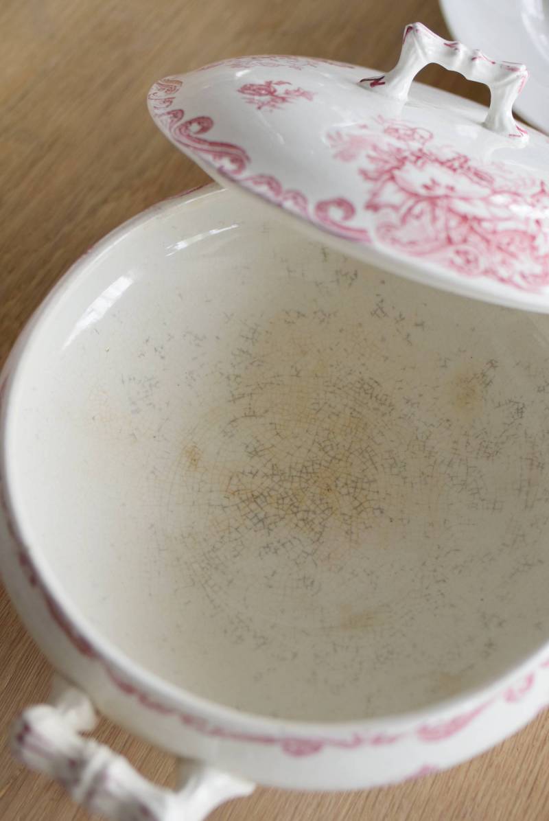 フランスアンティーク食器 レギュミエール.PAVOTS テーブルウェア