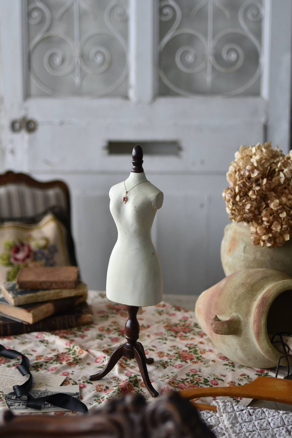 フランスアンティーク雑貨 ミニトルソー ディスプレイ小物