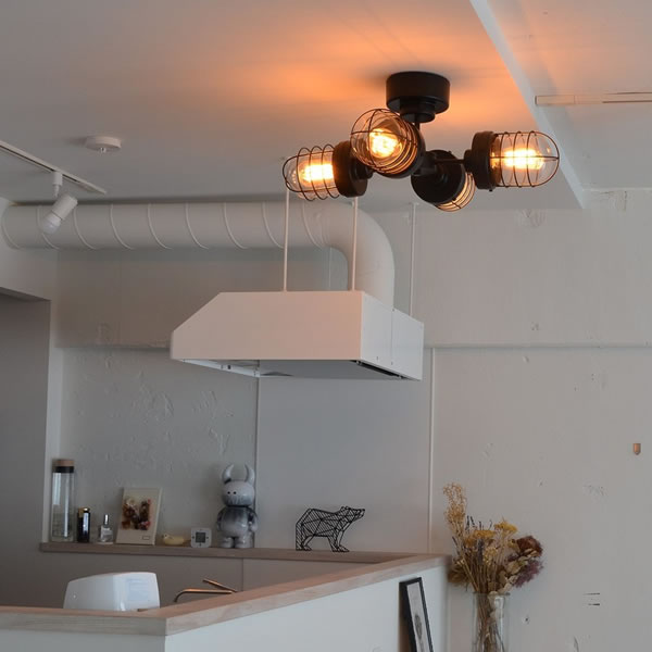 4灯シーリングライト プロト（PROTO）【北欧/おしゃれ】 - 北欧ラグ