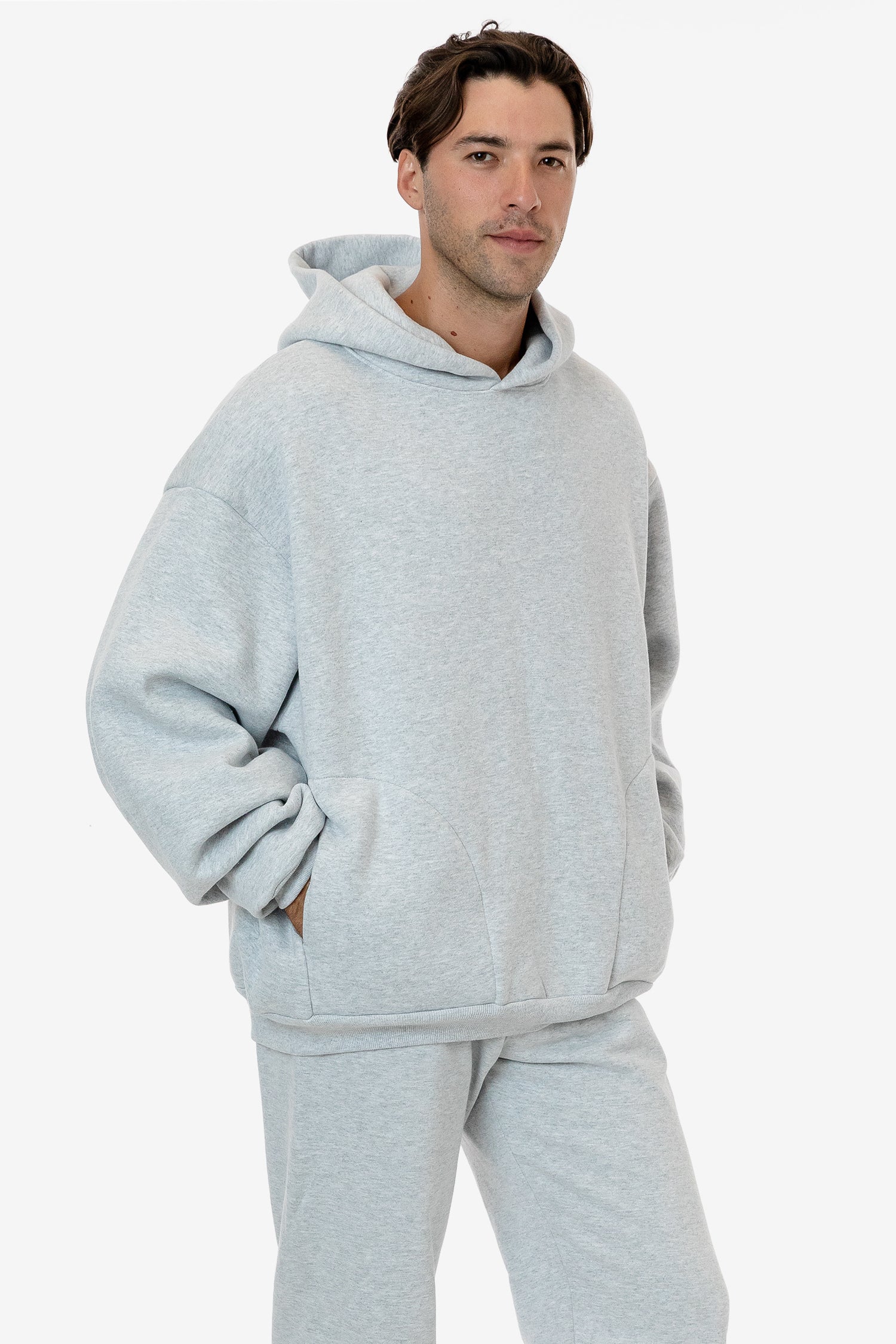 HFX409 - Heavy Fleece Wide Hoodie (Piece Dye) – Los Angeles Apparel
