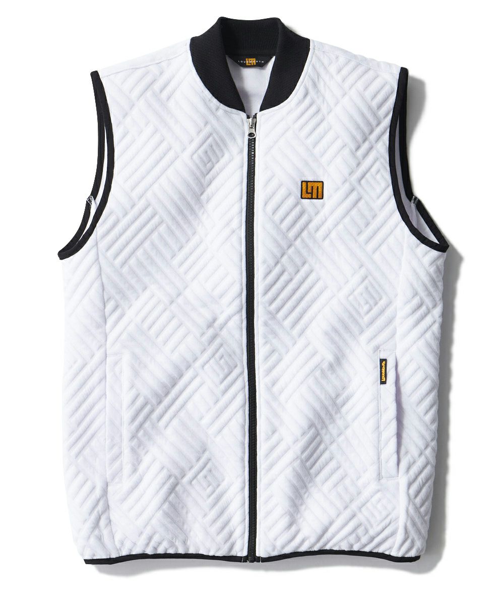 メンズ 裏蓄熱ボアフリースベスト ネイビー | LOUDMOUTH JAPAN