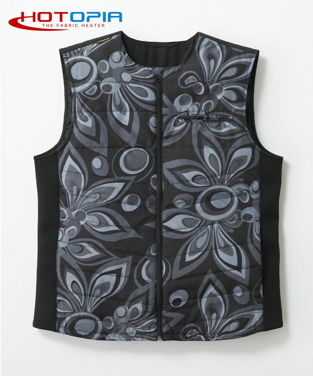 メンズ HOTOPIA中綿電熱ベスト Shagadelic Silver シャガデリック