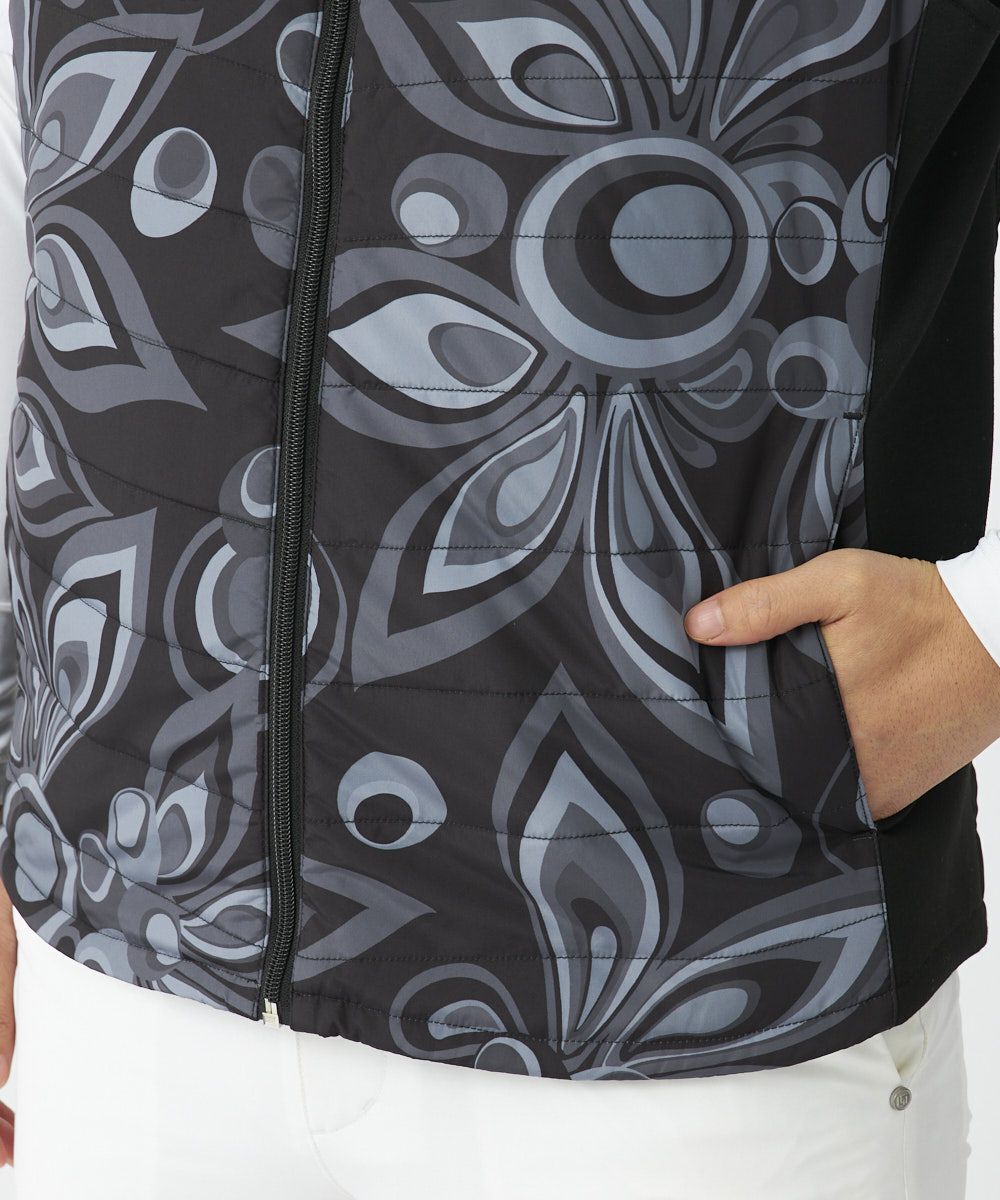 メンズ HOTOPIA中綿電熱ベスト Shagadelic Silver シャガデリック