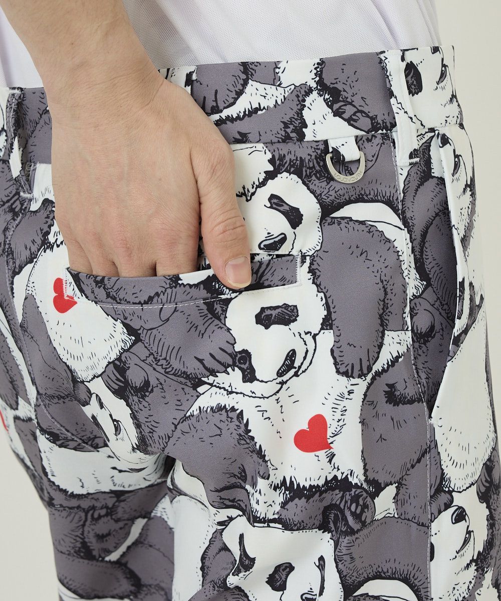 メンズ ショートパンツ ツイル素材 レスティングパンダズ UV